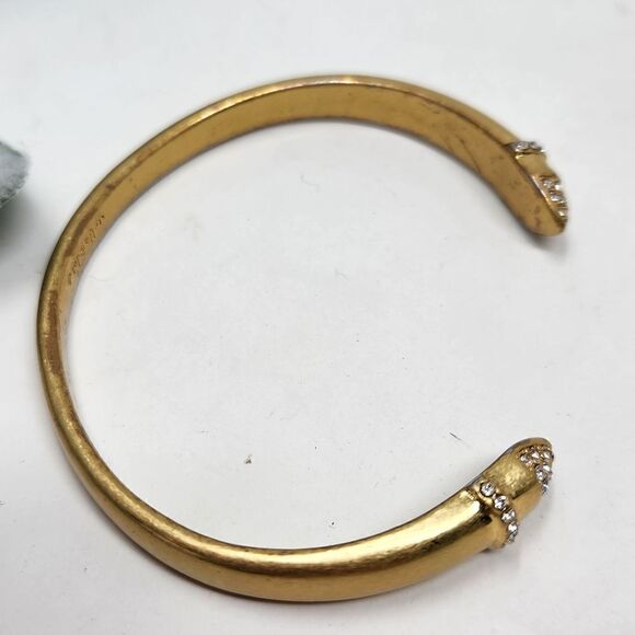 STELLA & DOT Gold Tone Cuff Bracelet - Picture 7 of 9